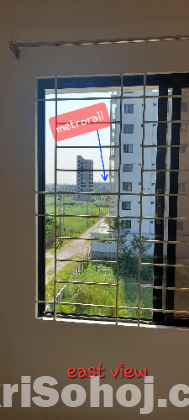 3 bed family flat rent near Uttara Metrorail centre